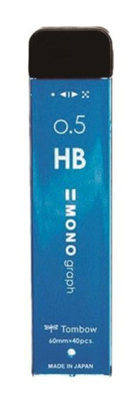 Tombow Mono hb 0.5 mm 40'lı Mavi Kalem Ucu 1 Adet