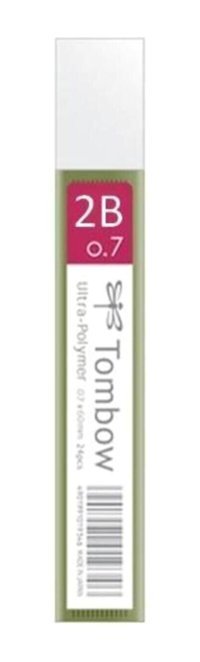 Tombow R7-GT2B 2B 0.7 mm 12'li Siyah Kalem Ucu 1 Adet