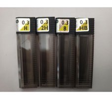 Tombow Min 2B 0.3 mm 12'li Siyah Kalem Ucu 4 Adet