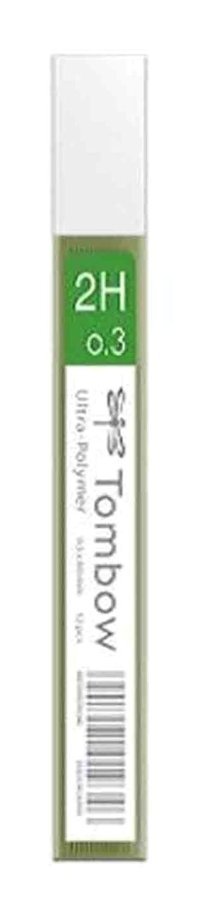 Tombow Min 2H 0.3 mm 12'li Siyah Kalem Ucu 12 Adet