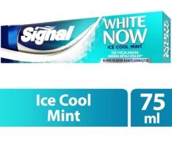 Signal White Now Ice Cool Florürlü Diş Macunu 75 ml
