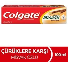 Colgate Çürüklere Karşı Misvaklı Florürsüz Diş Macunu 100 ml