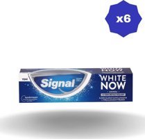 Signal Anında Beyazlık Naneli Florürlü Diş Macunu 6x75 ml