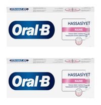 Oral-b Sensitive Naneli Organik Florürsüz Diş Macunu 2x75 ml