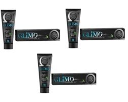 Glimo Omega Kömürlü Organik Florürsüz Diş Macunu 3x20 ml