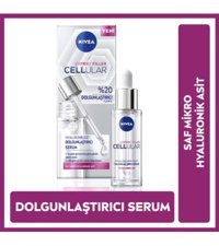 Nivea Cellular Expert Filler Hyaluronik Asit Yüz Dolgunlaştıran Canlandırıcı Yaşlanma Kırışıklık Karşıtı Jel Yüz Serumu 30 ml