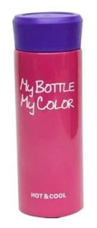 Mevafa My Bottle Çelik 350 ml Outdoor Matara Termos Pembe