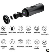 Cleep Pro Wifi 4K 60 Fps Aksiyon Kamera