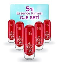 Essence Shine Go 5'li No:16 Kırmızı Parlak Oje