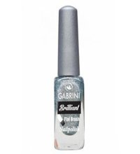 Gabrini Brilliant No:15 Gümüş Parlak Simli Oje