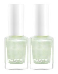 Pastel No:293 2'li Beyaz Sedefli Simli Oje