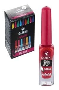Gabrini 3D No:41 Kırmızı Parlak Oje