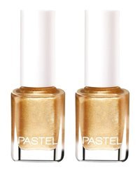 Pastel No:112 2'li Gold Parlak Simli Oje