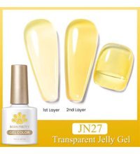 Born Pretty JN27 Sarı Parlak Kalıcı Oje