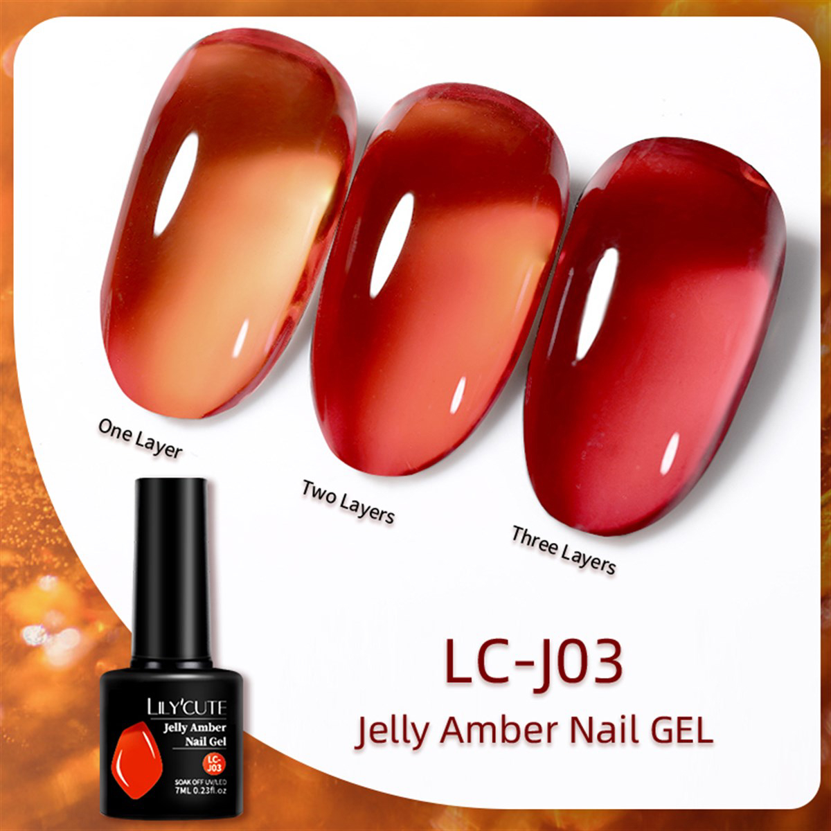 Born Pretty LC-J03 Çok Renkli Parlak Kalıcı Oje