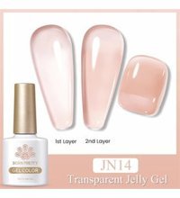 Born Pretty JN14 Nude Parlak Kalıcı Oje