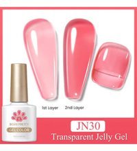 Born Pretty JN30 Pembe Parlak Kalıcı Oje