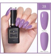 Born Pretty Pro No:38 Mor Parlak Kalıcı Oje