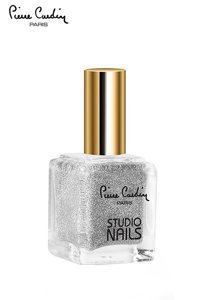 Pierre Cardin Studio No:085 Gri Metalik Simli Oje