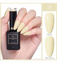 Born Pretty Pro No:25 Sarı Parlak Kalıcı Oje
