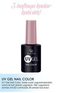 Golden Rose Uv Gel 113 Pembe Parlak Kalıcı Oje