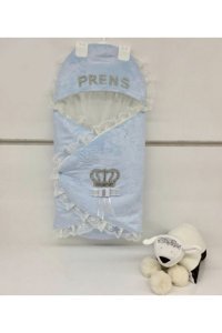 Bebe Prens Prenses Portbebe/Kundak Mavi