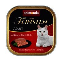 Animonda Vom Feinsten Sığır-Tavuk Jöleli Yaş Kedi Maması 100 gr