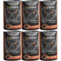 Pro Choice Sterelised Somonlu Parça Etli-Soslu Yaş Kedi Maması 12x400 gr