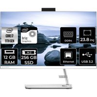 Lenovo IdeaCentre 3 24ITL6 F0G001BGTXP306 Dahili Iris Xe Graphics Intel Core i7 1165G7 12 GB Ram 256 GB SSD 23.8 inç Full HD Freedos All In One Bilgisayar