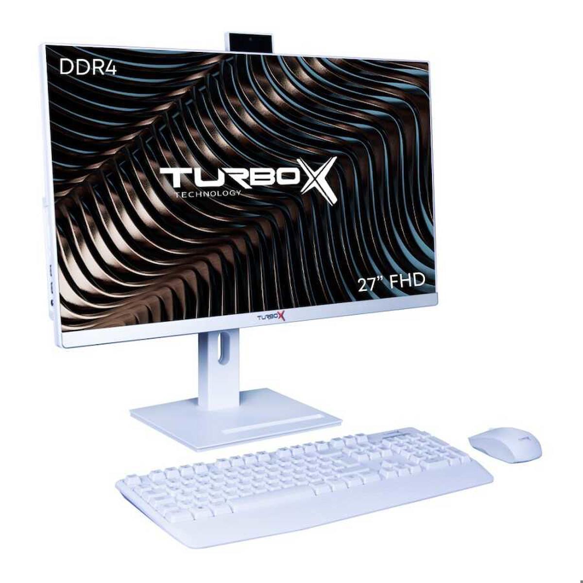 Atom Bilişim Turbox TAX1208 Dahili UHD Graphics Intel Core i9 12900 16 GB Ram DDR4 1 TB SSD 27 inç Full HD Freedos All In One Bilgisayar