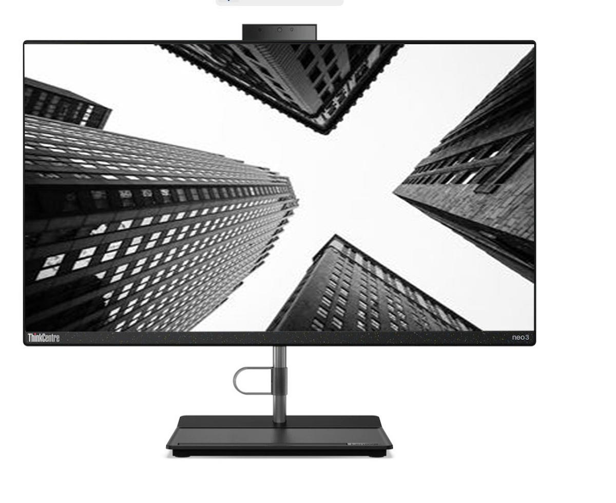 Lenovo ThinkCentre Neo 12B0008JTX083 Dahili Iris Xe Graphics Intel Core i7 1260P 32 GB Ram 256 GB SSD 23.8 inç Full HD Freedos All In One Bilgisayar