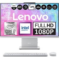 Lenovo IdeaCentre 24IRH F0HN0056TRP02 Dahili UHD Graphics Intel Core i7 13620H 8 GB Ram DDR5 512 GB SSD 23.8 inç Full HD Windows 11 Pro All In One Bilgisayar + Zetta Flash Bellek
