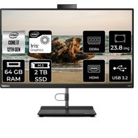 Lenovo ThinkCentre Neo 30A 12B0008JTXP349 Dahili Iris Xe Graphics Intel Core i7 1260P 64 GB Ram 2 TB SSD 23.8 inç Full HD Freedos All In One Bilgisayar