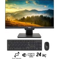 İzoly P309 Dahili UHD Graphics Intel Core i3 10100 8 GB Ram 512 GB SSD 24 inç Full HD Freedos All In One Bilgisayar