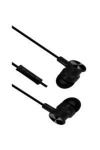 Concord Earphone Silikonlu Mikrofonlu 3.5 Mm Jak Kablolu Kulaklık Siyah