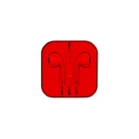 İ-Stone Earphone Mikrofonlu 3.5 Mm Jak Kablolu Kulaklık Kırmızı