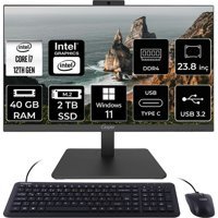 Casper Nirvana A600 A6H.1270-BV00X-V C1270AIO439 Dahili UHD Graphics Intel Core i7 12700 40 GB Ram 2 TB SSD 23.8 inç Full HD Windows 11 Pro All In One Bilgisayar