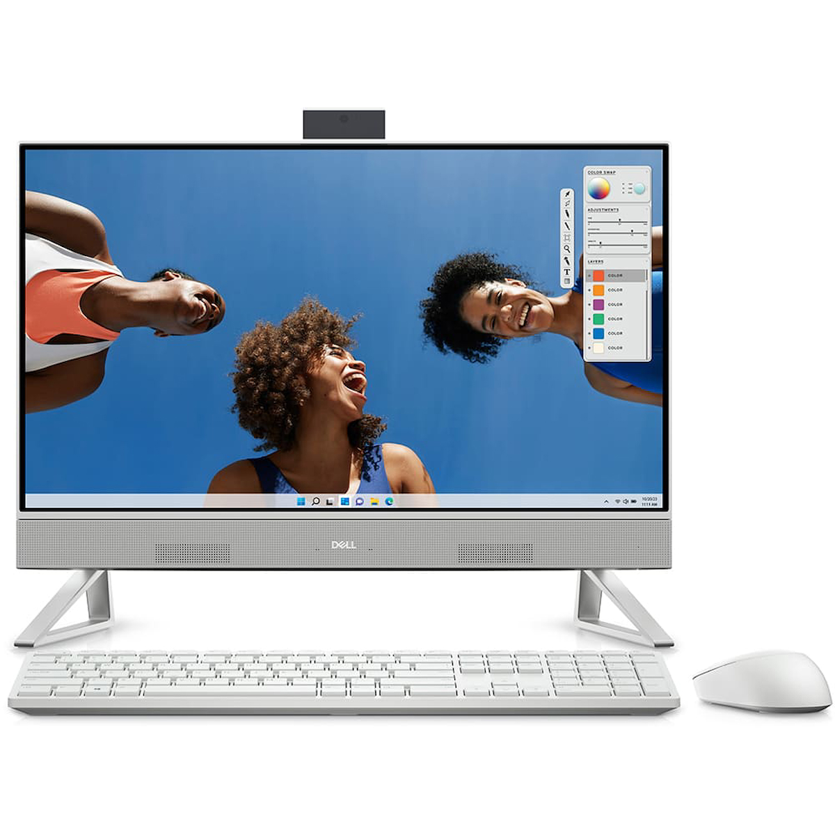 Dell Inspiron 5430 I5430AIO1025WP Dahili Intel Graphics Intel Core i5 120U 16 GB Ram 1 TB SSD 23.8 inç Full HD Windows 11 Pro All In One Bilgisayar