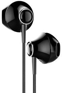 Baseus H06 Mikrofonlu 3.5 Mm Jak Kablolu Kulaklık Siyah