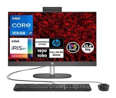 Hp ProOne 240 G10 8T2W7ES001 Dahili Iris Xe Graphics Intel Core i7 1355U 32 GB Ram 512 GB SSD 23.8 inç Full HD Freedos All In One Bilgisayar
