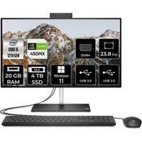 Hp 24-CB1013NT 79N36EAP570 Harici MX 450 Intel Core i5 1235U 20 GB Ram 4 TB SSD 23.8 inç Full HD Windows 11 Home All In One Bilgisayar