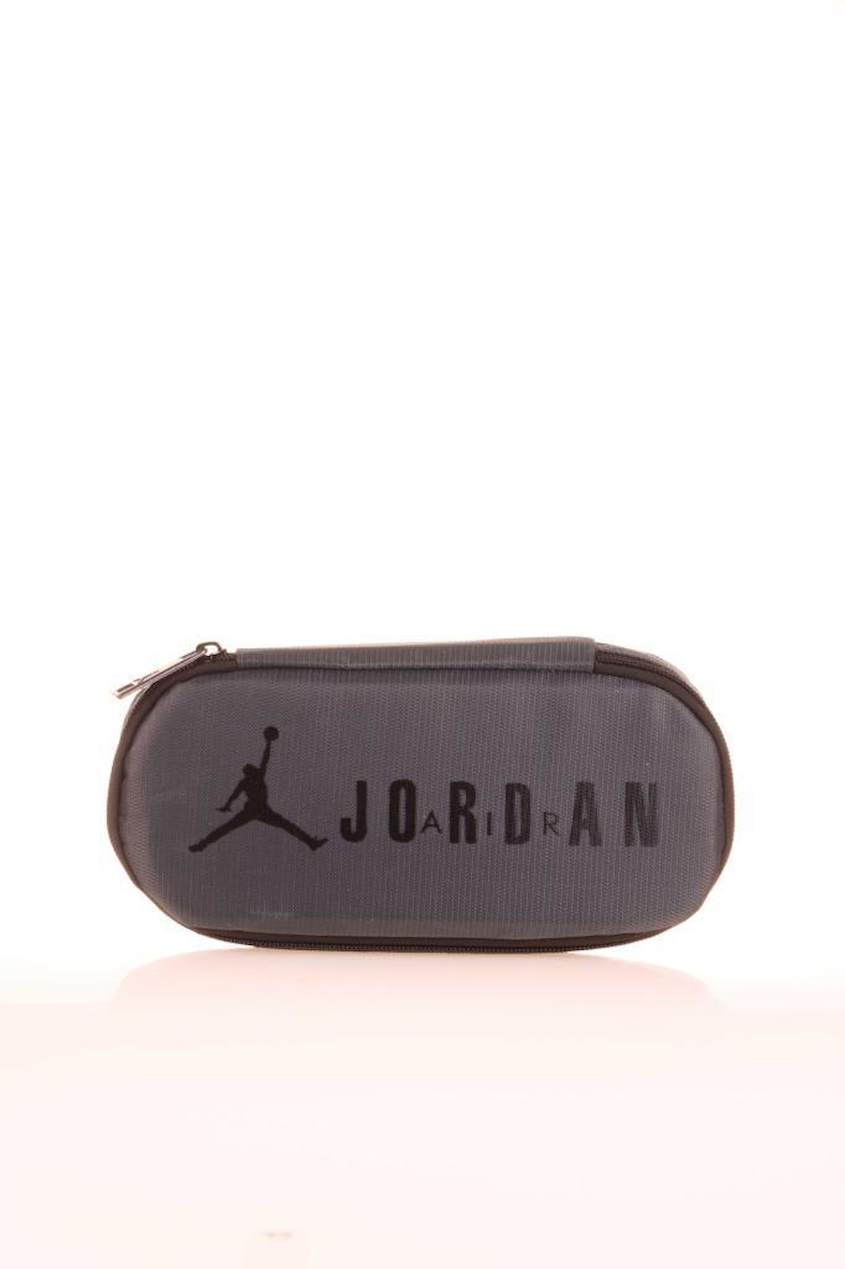 Jordan Montana Grey Q4021 Gri Düz Bez Bölmeli Çift Gözlü Dikdörtgen Cüzdan Kalem Kutusu