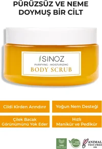 Sinoz Besleyici Leke Giderici Partiküllü Kavanoz Yüz Peelingi 300 gr