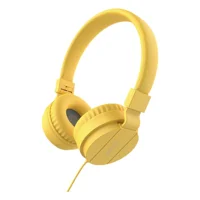 Gorsun Mikrofonlu 3.5 Mm Jak Kablolu Kulaklık Sarı