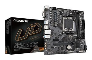 Gigabyte S2H A620M AM5 Soket DDR5 6400 Mhz PCIe 4.0 Micro ATX Masaüstü Bilgisayar AMD Uyumlu Anakart