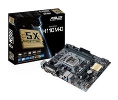 Asus H110M D LGA 1151 Soket DDR4 2133 Mhz Micro ATX Masaüstü Bilgisayar Intel Uyumlu Anakart