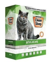 Clean Step Topaklanan İnce Taneli Aktif Karbonlu Bentonit Kedi Kumu 10 lt