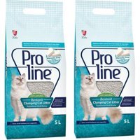 Proline Sabun Kokulu Topaklanan İnce Taneli Bentonit Kedi Kumu 2x5 lt