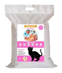 Maskot Topaklanan İnce Taneli Bentonit Kedi Kumu 20 lt