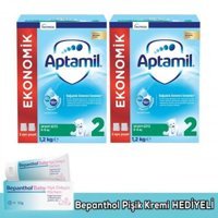 Aptamil Pronutra İnek Sütlü Tahılsız Glutensiz Probiyotikli 2 Numara Devam Sütü 2x1.2 kg